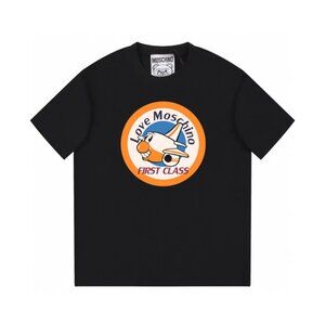 Moschino Airplane Print Short Sleeves